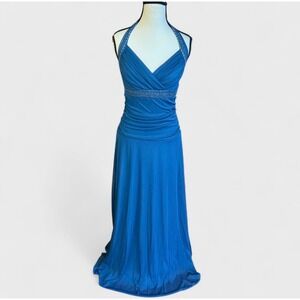 Y2K Mariposa Halter Formal‎ Fairycore Dress SZ Medium